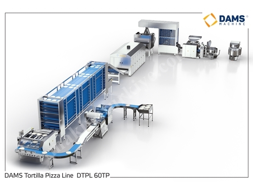 Ligne de pizzas tortilla DAMS / DTPH-TP60