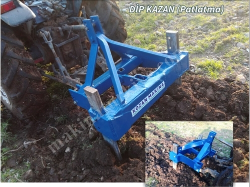 2 Bıçaklı Toprak Dip Kazan Makinası