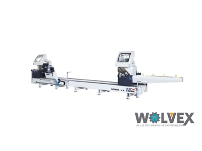 Özçelik Gemini VR Doppelkopf-Schneidemaschine Ø 550 mm - Automatische 3-Achsen-Servo-gesteuert - 0