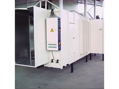 Electrostatic Powder Coating Application Booth