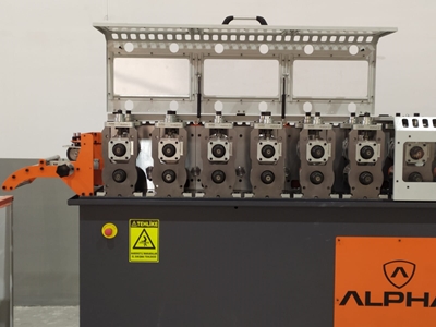 Servo Uçar Makaslı 12 İstasyon Rollform Hattı  - 6