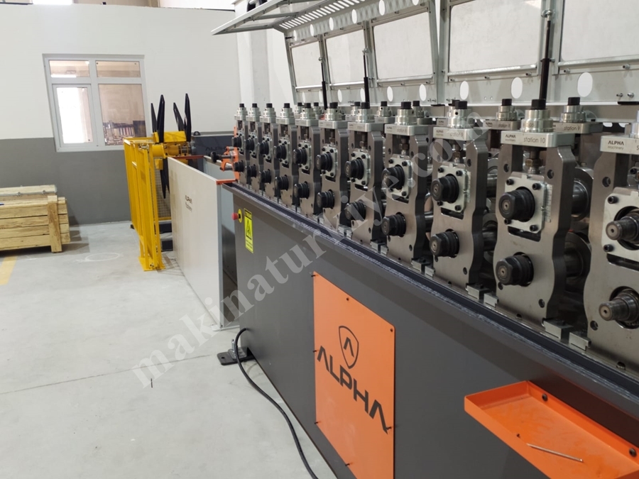 12 İstasyonlu Eco Rollform Hattı
