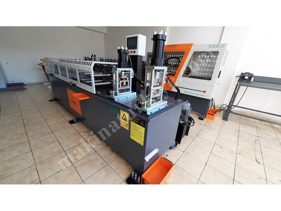 12 İstasyonlu Eco Rollform Hattı