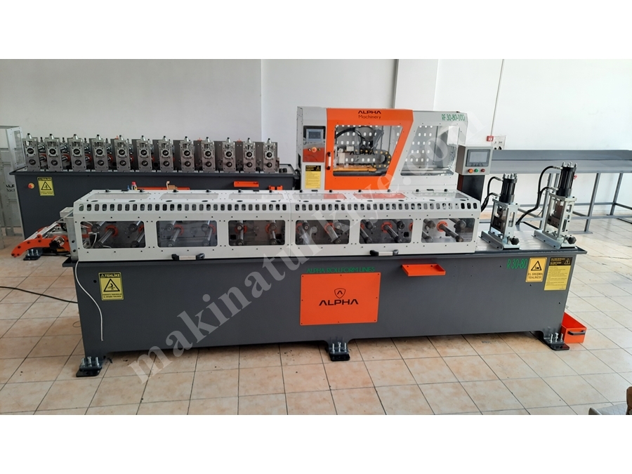12 İstasyonlu Eco Rollform Hattı