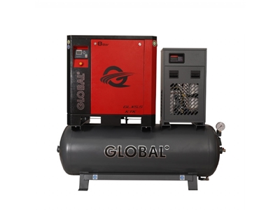 5,5 kW Compact Vidalı Kompresör - 0