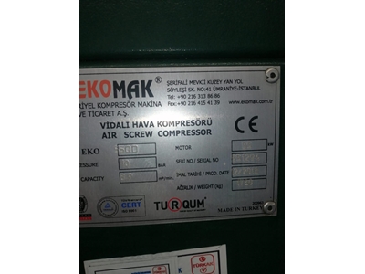 55 kW Vidalı Kompresör - 1