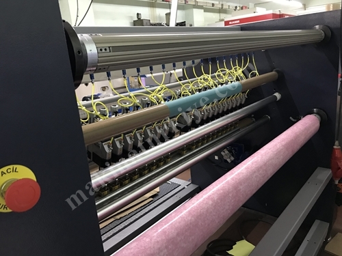 Yapıştırma Düz Kesim Ve Kağıt Dilimleme Makinası