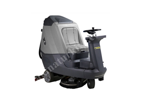 2X430mm 150/180 Litre Maxi Binicili Yer Yıkama Makinası