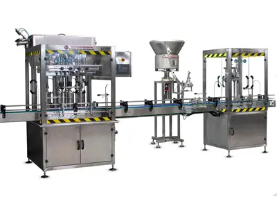 1 Liter 6-Nozzle Fully Automatic Vertical Filling Packaging Machine