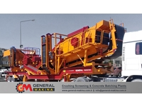 90-180 Ton / Saat Mobil Taş Kırma Eleme Tesisi - 1