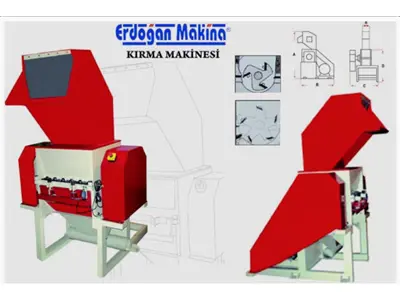 25'Lik 5.5 kW Plastic Crushing Machine - 25 5.5 kW Plastic Crushing Machine