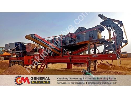 GENERAL 950 Mobile Stone Crushing Screening Plant