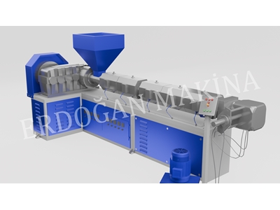 100'Lük Granül Extruder Makinası - 1