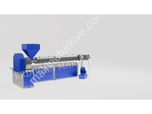 100'Lük Granül Extruder Makinası