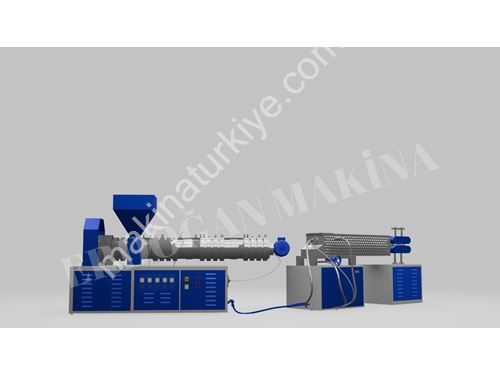 60' Extruder Pipe Drawing Machine