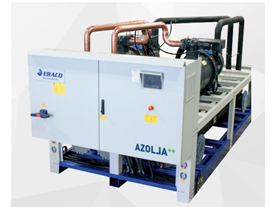 710 Kw Semi Hermetik Vidalı Kondensersiz Su Soğutmalı Chiller - 1
