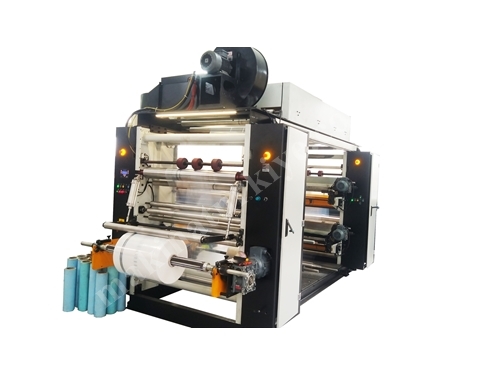 4 Renk Stack Tip Flexo Baskı Makinası