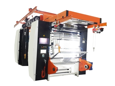 6 Renk Stack Tip Flexo Baskı Makinası