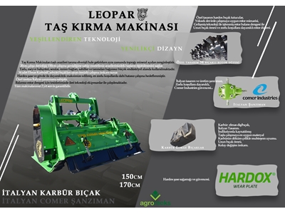 150 cm Leopar Taş Kırma Makinası - 15