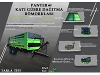 10 m³ Panther Solid Fertilizer Distribution Trailer - 19