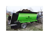 6 m³ Solid Fertilizer Distributor Trailer