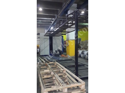 Semi-Automatic Overhead Electrostatic Powder Coating Plant