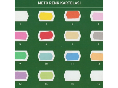 4 Number Meto Label - 4