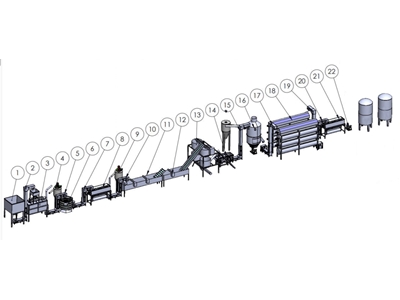1 Ton / Hour Sesame Processing Line - 0