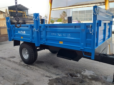 5 Tonluk Tek İlaveli Damperli Römork - 8