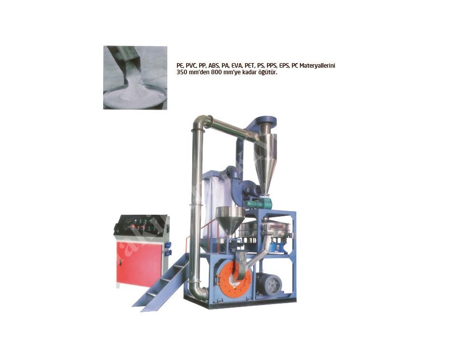 50-150 Kg/Saat Plastik Mikronize Makinesi