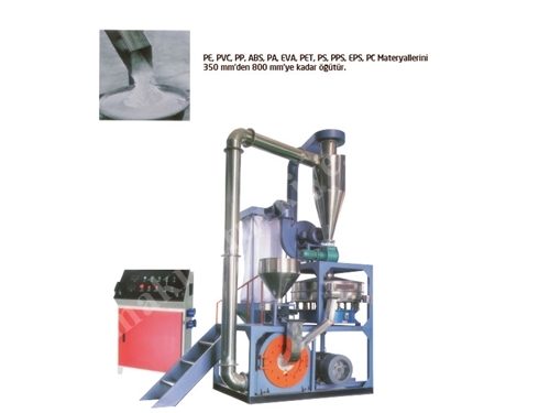280-880 Kg/Saat Plastik Mikronize Makinesi