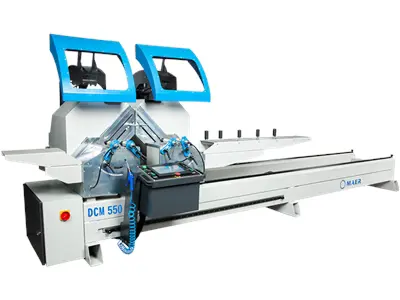 DCM 550 Fully Automatic Double Head PVC Profile Cutting Machine