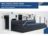9000 Tabaka/Saat Ayıklamalı Düz Kalıp Kağıt Kesme Makinesi