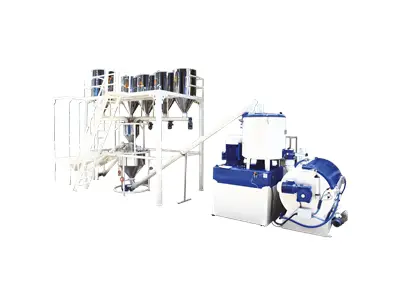Plastic Raw Material Dosing Machine for 250 - 1200 kg