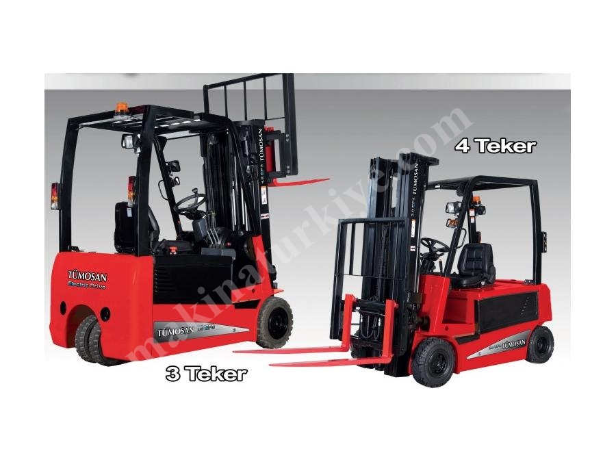 1.8 Ton 4 Tekerlekli Elektrikli Forklift