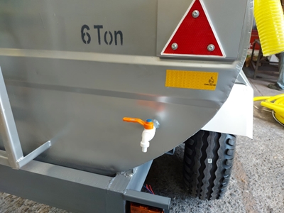 6 Tonluk Emiş-Atış Sistemli Su Tankeri - 6