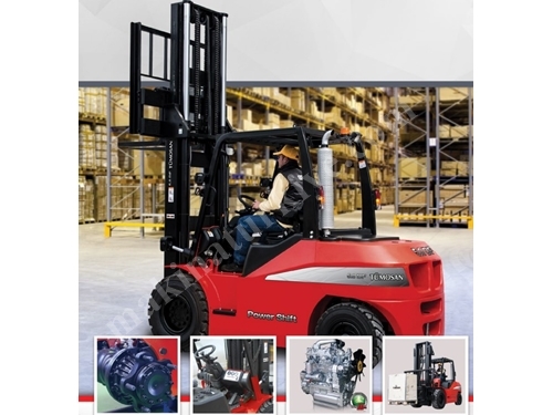 3,5 Ton Kumandalı Oturacaklı Dizel Forklift