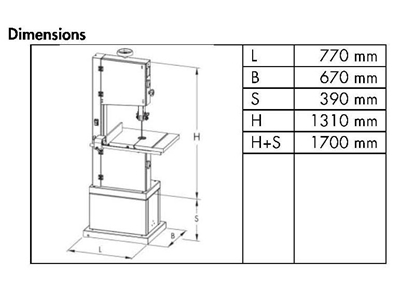 Ленточнопильный станок Hammer N2-35 - 4