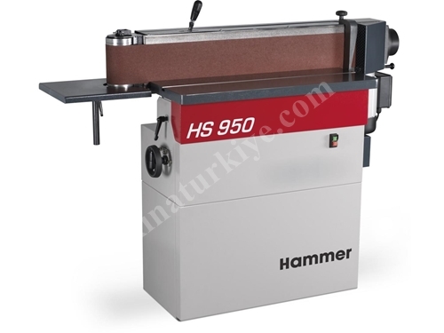 Hammer HS 950 230V (Osilasyonlu) Bant Zımpara Makinesi 