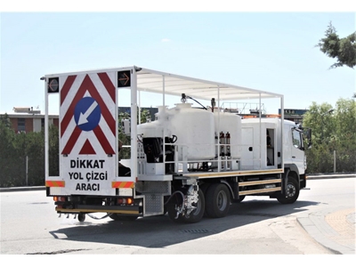 2x500 Litre Airless Yol Çizgi Kamyonu