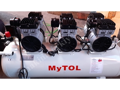 Yağsız Sessiz Kompresör 3,3 Hp 100 Lt