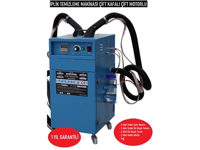 Doppelmotor Doppelter Kopf Fadenreinigungsmaschine - 0