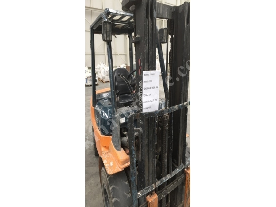 2500 Kg Vitesli Forklift