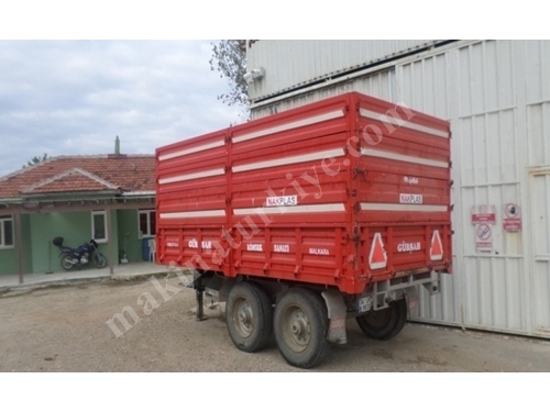 16 Ton Yavuz Kasalı Çift Dingil Römork