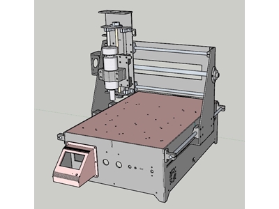 300x200 mm Masaüstü Micro CNC Router - 1