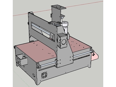 300x200 mm Masaüstü Micro CNC Router - 5