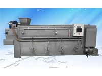Машина для термической обработки удобрений со стальным конвейером 600x120x220 см - 2