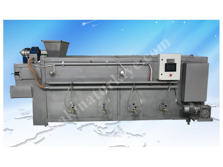 600x120x220 Cm Hair Band System Fertilizer Heat Treatment Machine