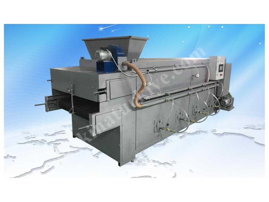 600x120x220 Cm Hair Band System Fertilizer Heat Treatment Machine