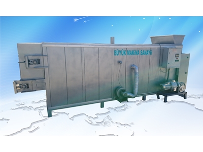 600x120x220 Cm Hair Band System Fertilizer Heat Treatment Machine - 1